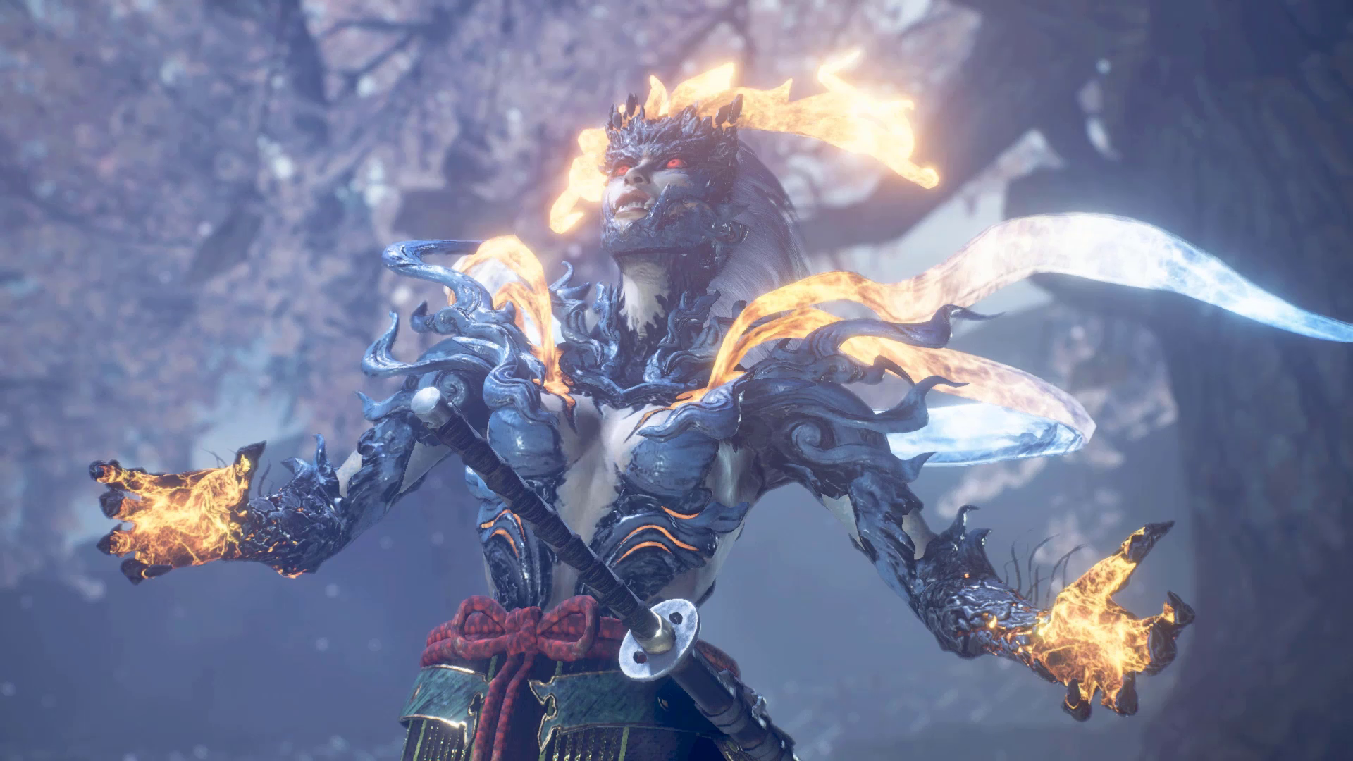 The player character unlocks their Yokai form in Nioh 2 Special Edition (2021), Koei Tecmo