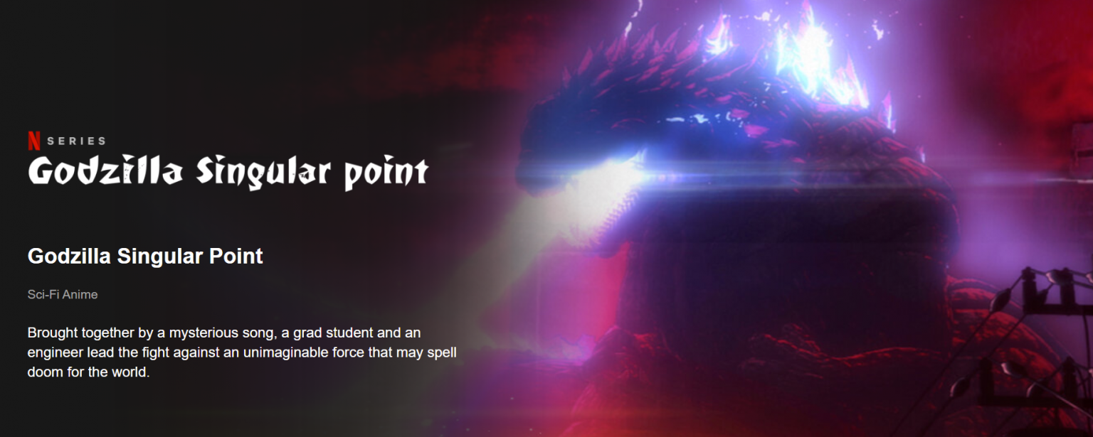 Netflix Announces Release Date for Godzilla Singular Point - Bounding