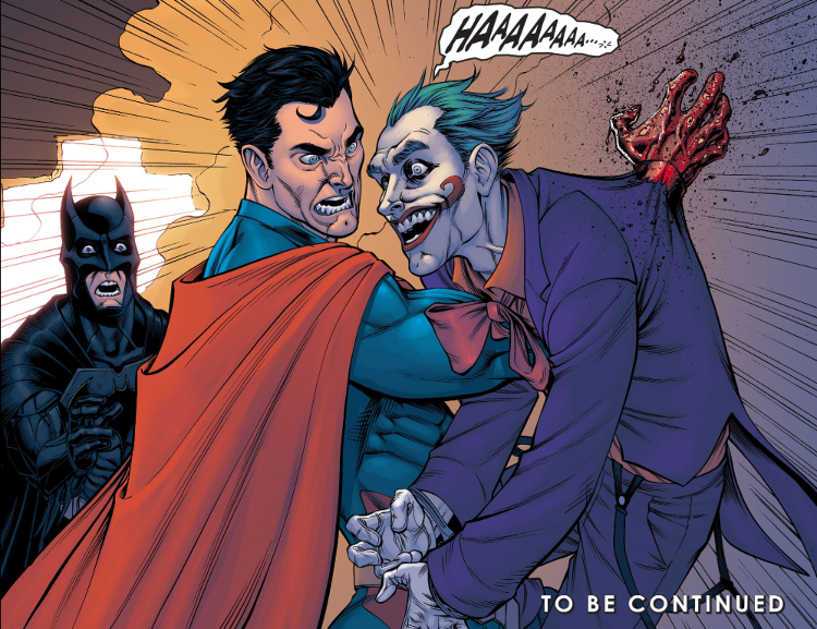 Superman kills Joker-Injustice