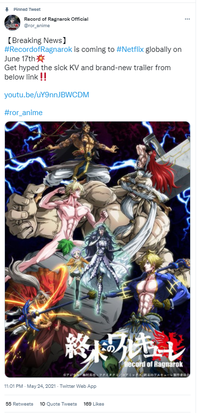 Record of Ragnarok on Netflix - Why Manga Fans Are Unhappy on Twitter?