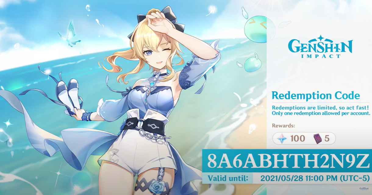 Genshin Impact' Redeem Code: April 2021 Free Primogems for Mobile