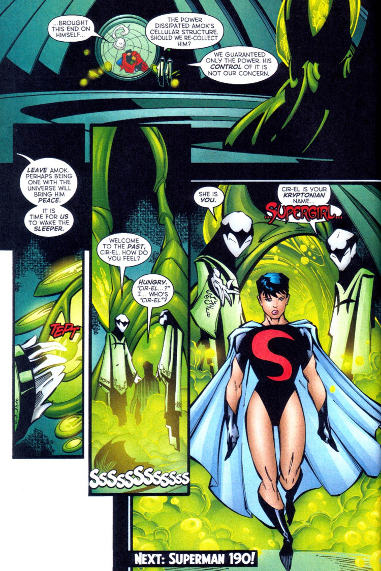 Supergirl comic black hair