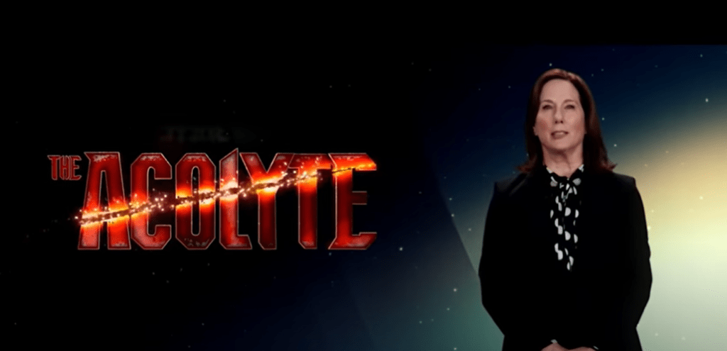 Kathleen Kennedy introduces The Acolyte during Disney's 2020 Investor Day Presentation