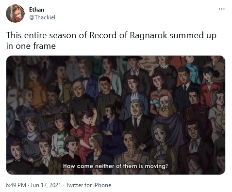 Record of Ragnarok's Animation Has Anime Fans Bewildered