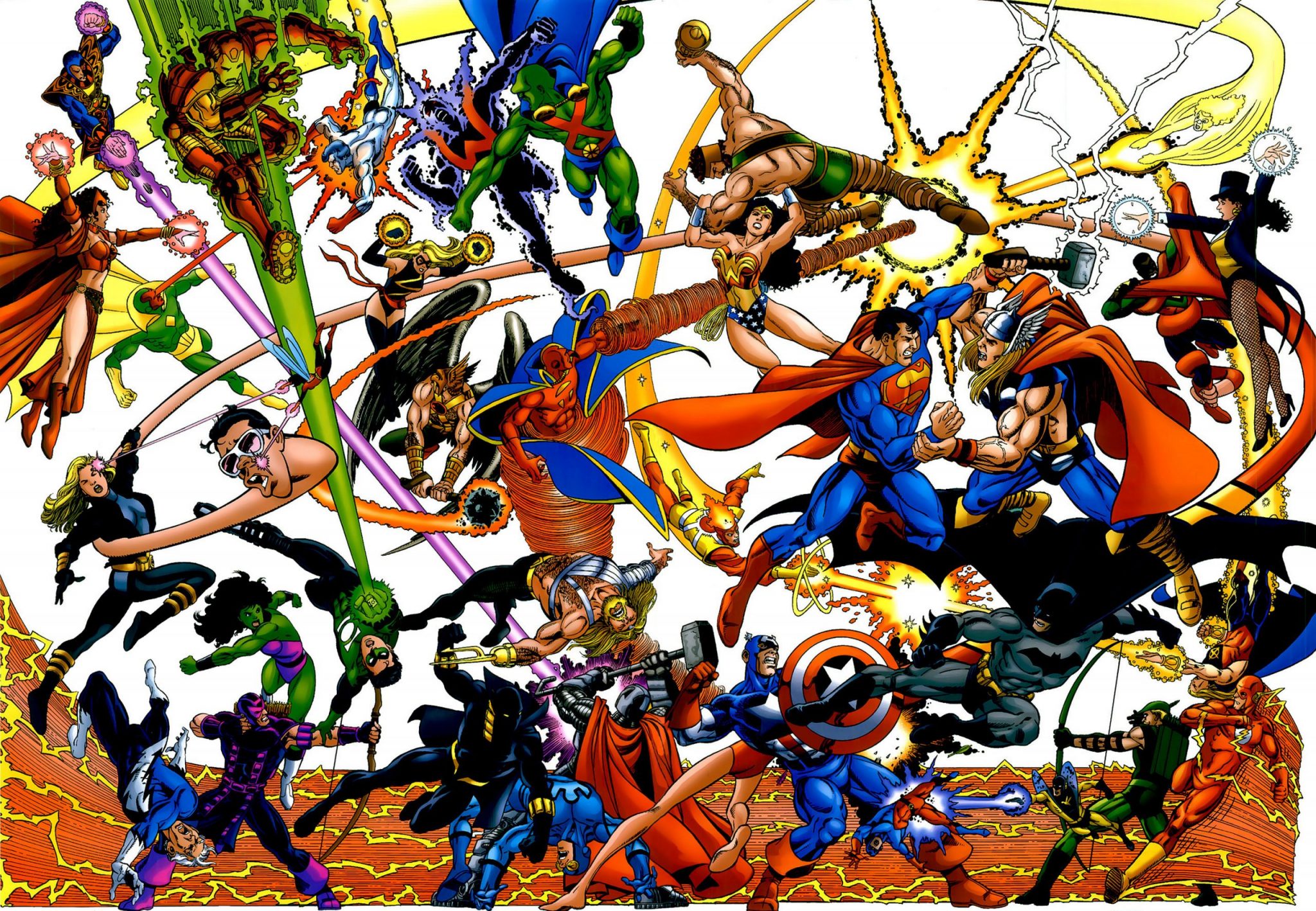 Source: JLA/Avengers Vol.1 #2 "A Contest of Champions!" 