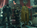 (L-R): Boastful Loki (DeObia Oparei), Kid Loki (Jack Veal), Classic Loki (Richard E. Grant) and Alligator Loki in Marvel Studios' LOKI, exclusively on Disney+. Photo courtesy of Marvel Studios. ©Marvel Studios 2021. All Rights Reserved.