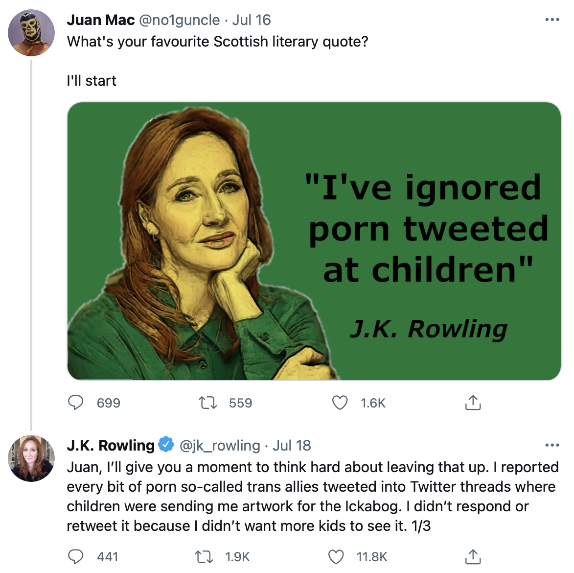 J K Rowling Porn