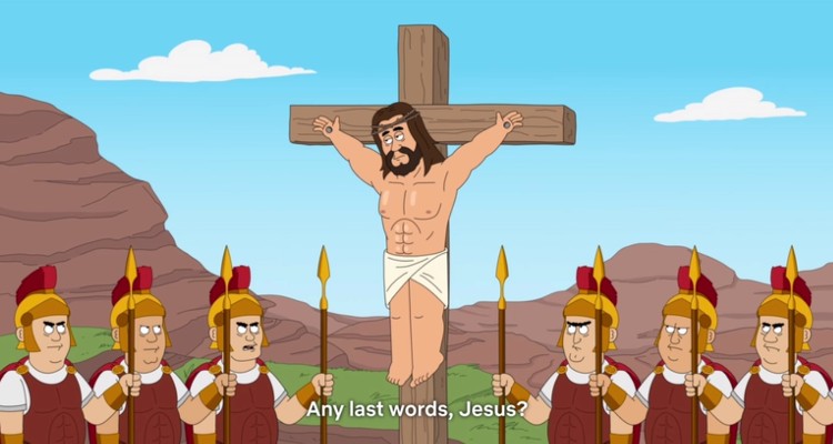 New Petition Calls On Netflix To Remove Episode of Paradise PD Depicting  Jesus As A Blaspheming Fornicator and Gun-Toting Maniac - Bounding Into  Comics