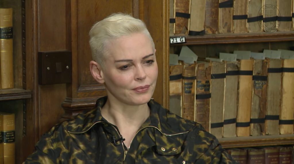 Rose McGowan - Oxford Union