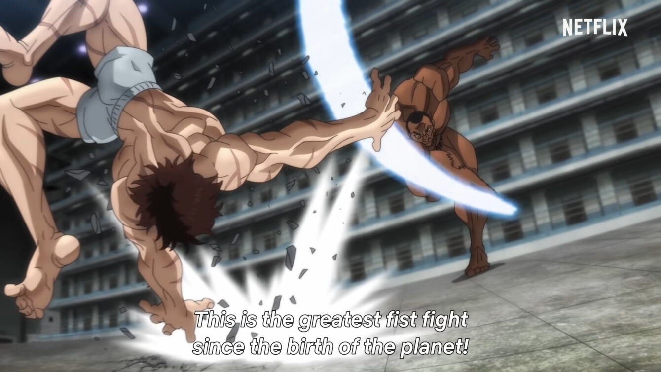 Martial Arts Anime Baki Hanma: Son of Ogre Debuts on Netflix
