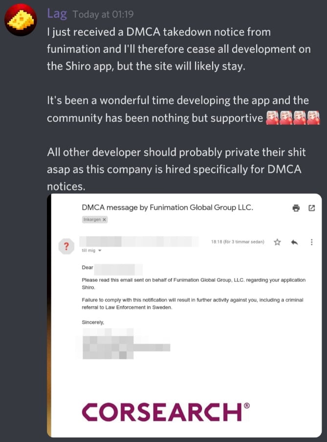 Anti Piracy Group Plans To Shut Down PIRATES Like 9Anime, Prepares To Issue  DMCA : r/KotakuInAction