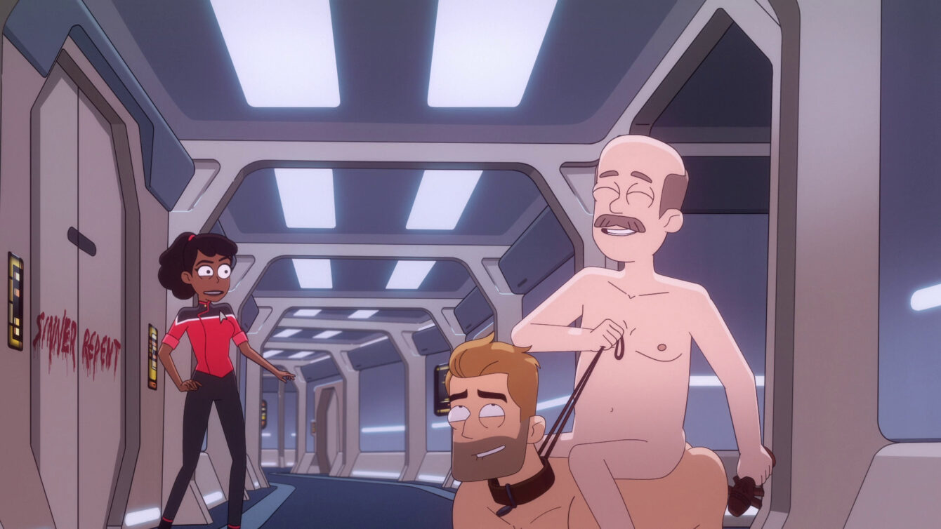Star Trek Cartoon Nudes - Star Trek Embarrasses And Degrades Itself With Star Trek: Lower Decks Orgy  Scene - Bounding Into Comics