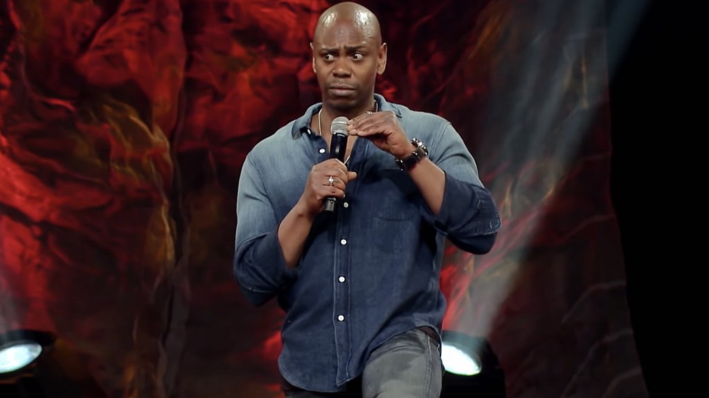 Comedian Dave Chappelle in Deep in the Heart of Texas (2017), Netflix