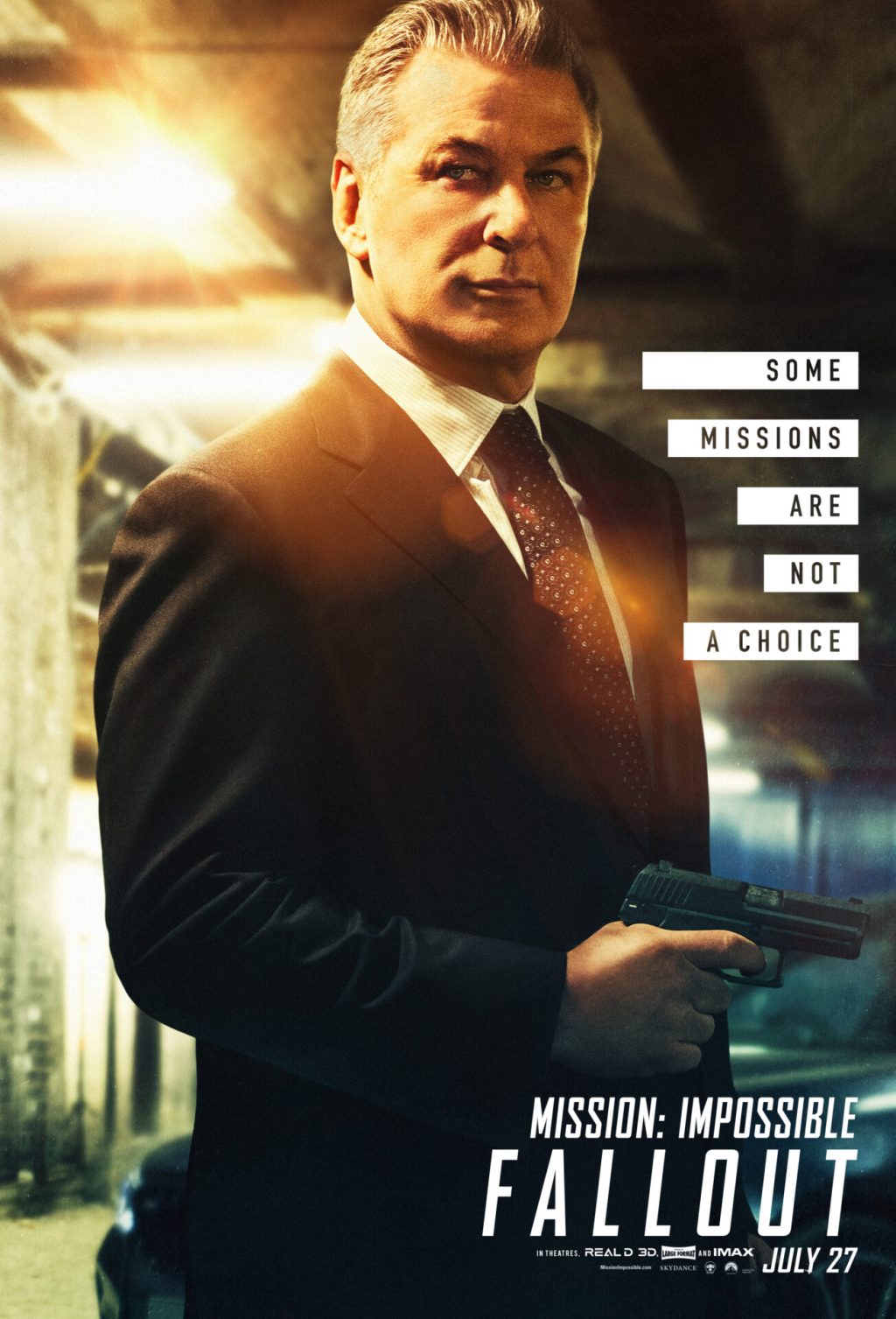 Alec Baldwin as Alan Hunley in MISSION: IMPOSSIBLE - FALLOUT, from Paramount Pictures and Skydance.