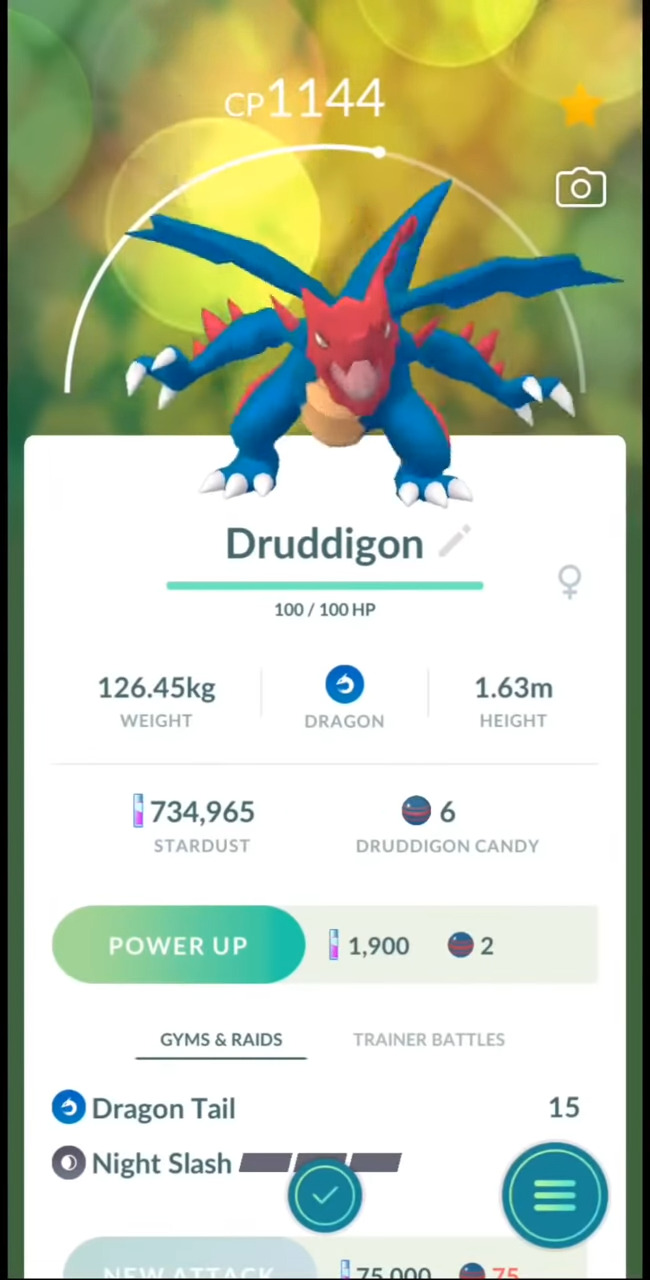 Pokémon Go - Druddigon - Como apanhar Druddigon shiny?