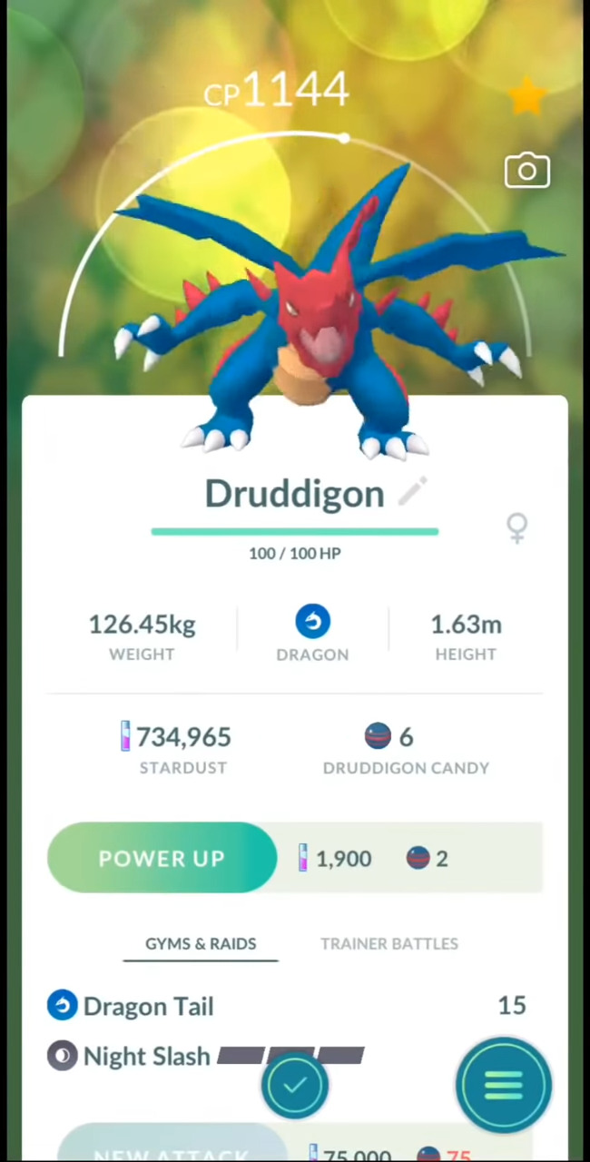 Druddigon - Shiny Comparison (Dragonspire Spiral Event) : r