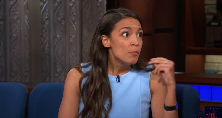 Alexandria Ocasio-Cortez appears on The Late Show, CBS