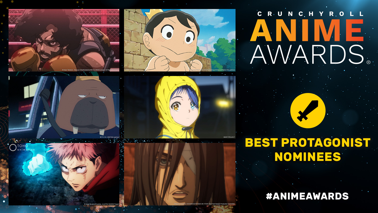 Crunchyroll Anime Awards 2022 Winners: Attack on Titan, Jujutsu