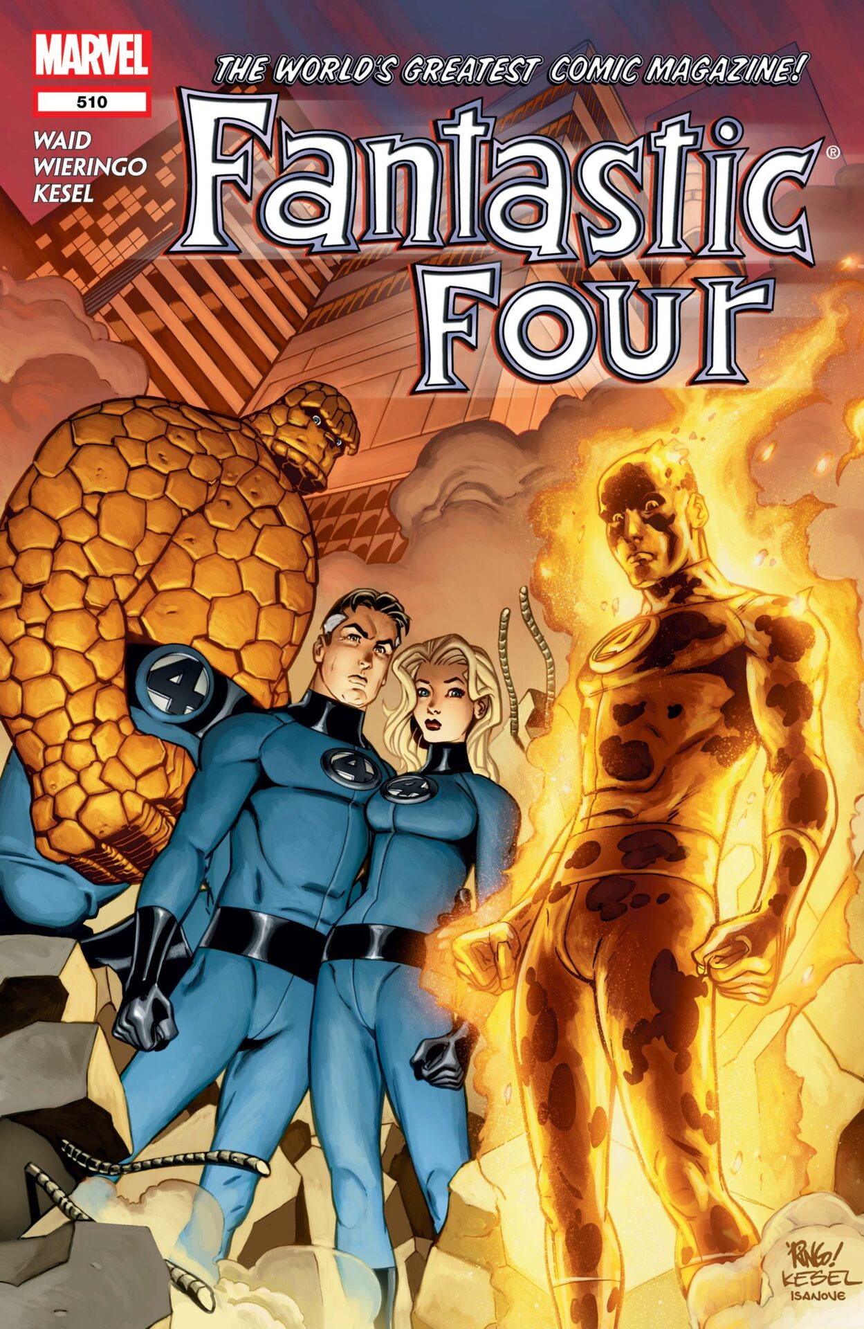 Quarteto Fantástico #510 (2004), Marvel Comics