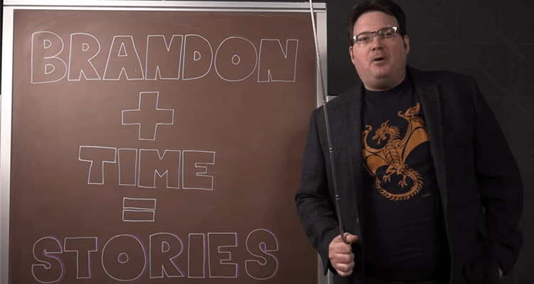 Author Brandon Sanderson had one more surprise for fans up his