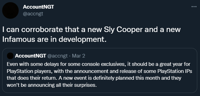 Novos games de InFamous e Sly Cooper estão em desenvolvimento [RUMOR]