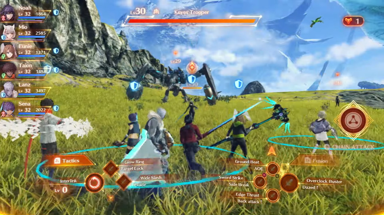Xenoblade Chronicles 3 battle gameplay 