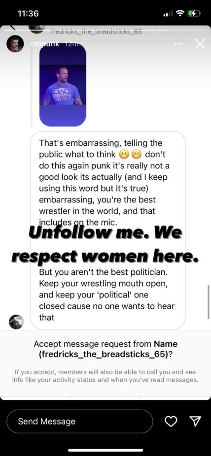 CM Punk on Instagram