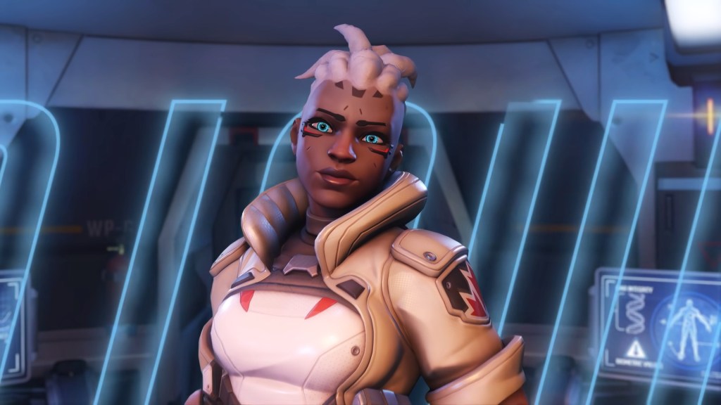 Sojourn (Cherise Boothe) readies for her next sortie in Overwatch 2 (2022), Activision Blizzard
