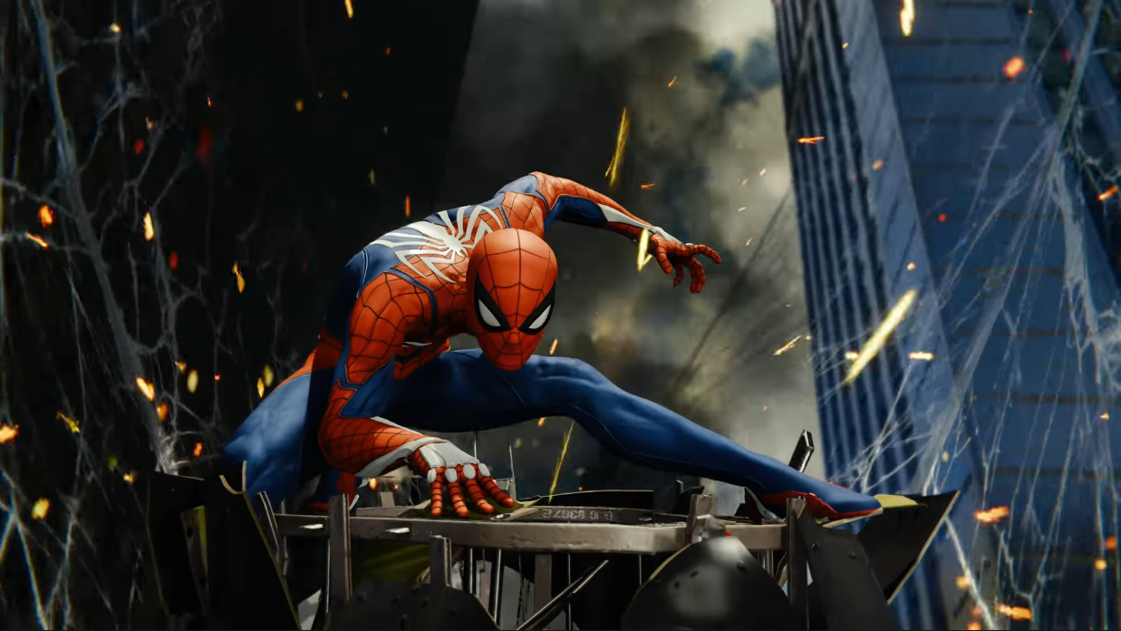 where is the gay pride flag in spiderman ps4