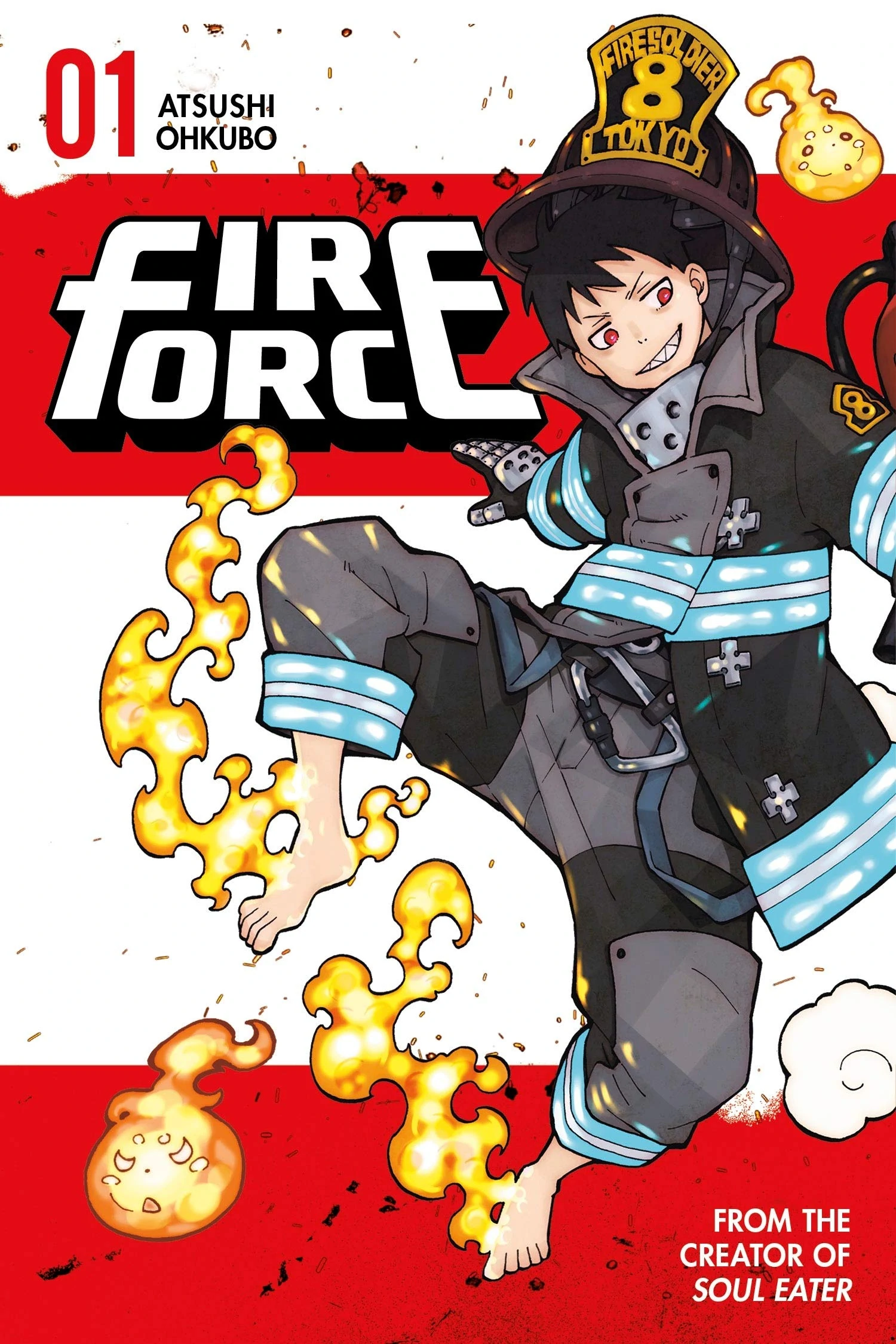 New Fire Force x Soul Eater official illustrations from the mobile