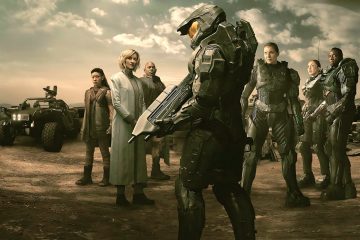 Promotional art for the 'Halo' TV series, Paramount+