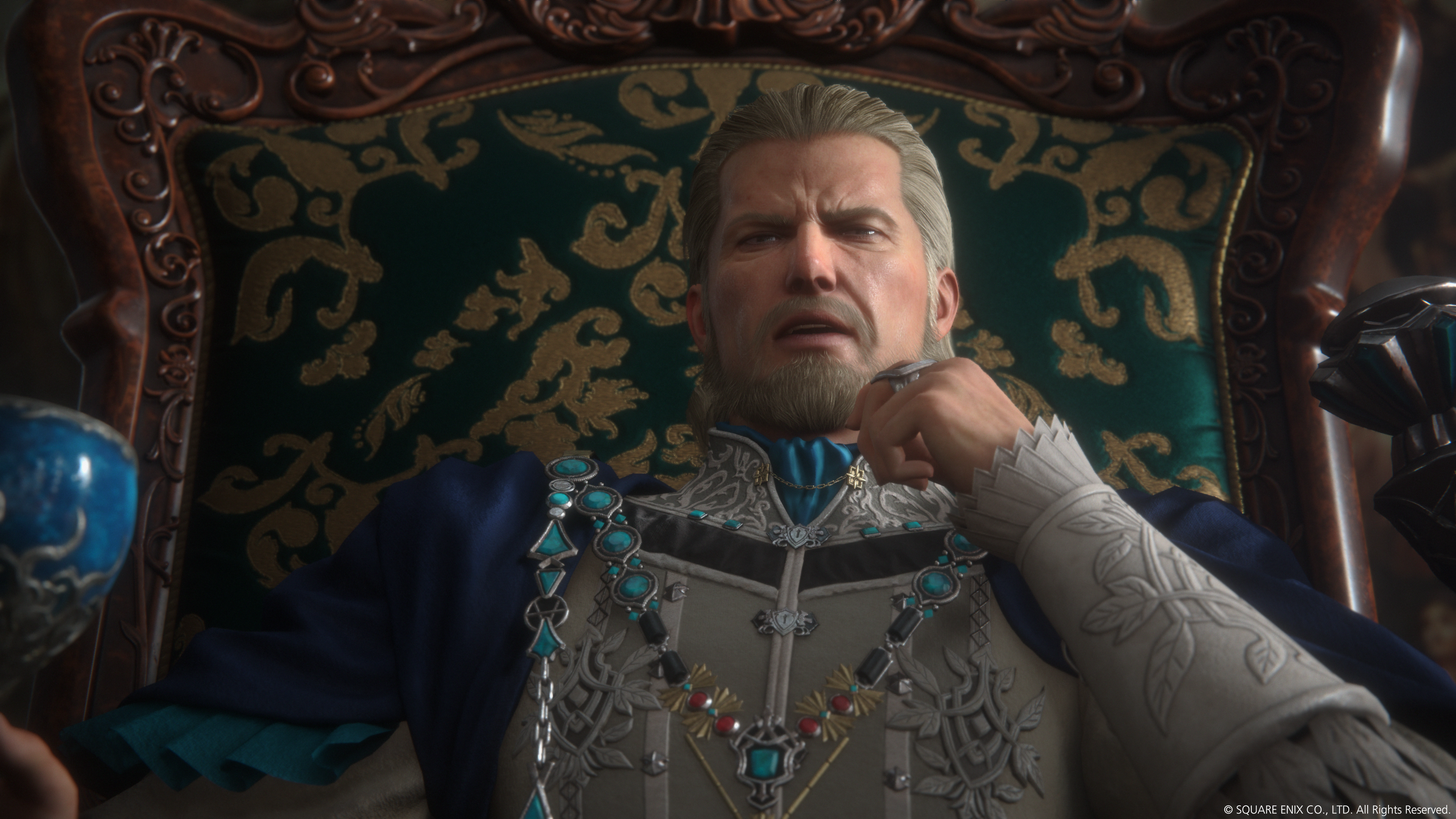 The Holy Emperor of the Holy Empire of Sanbreque in Final Fantasy XVI (2023), Square Enix