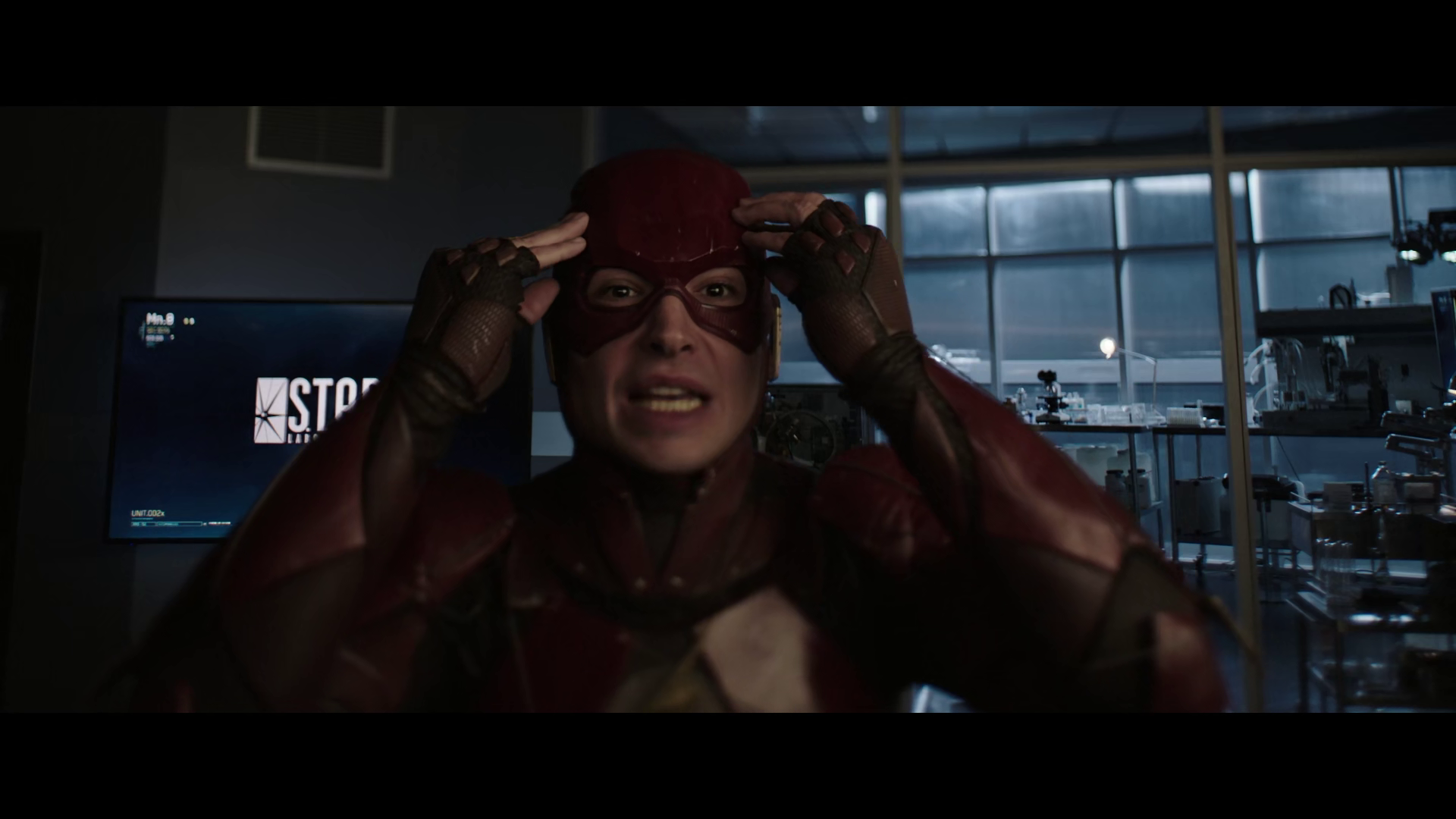 Barry Allen (Ezra Miller) discovers the multiverse is real in Arrow Season 8 Episode 8 “Crisis on Infinite Earths: Part Four” (2020), The CW