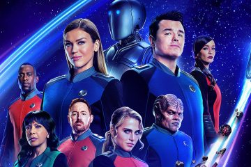 A poster of The Orville: New Horizons crew