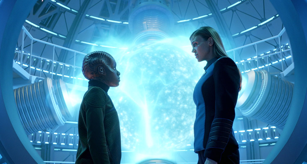 Topa bonds with Kelly in The Orville: New Horizons