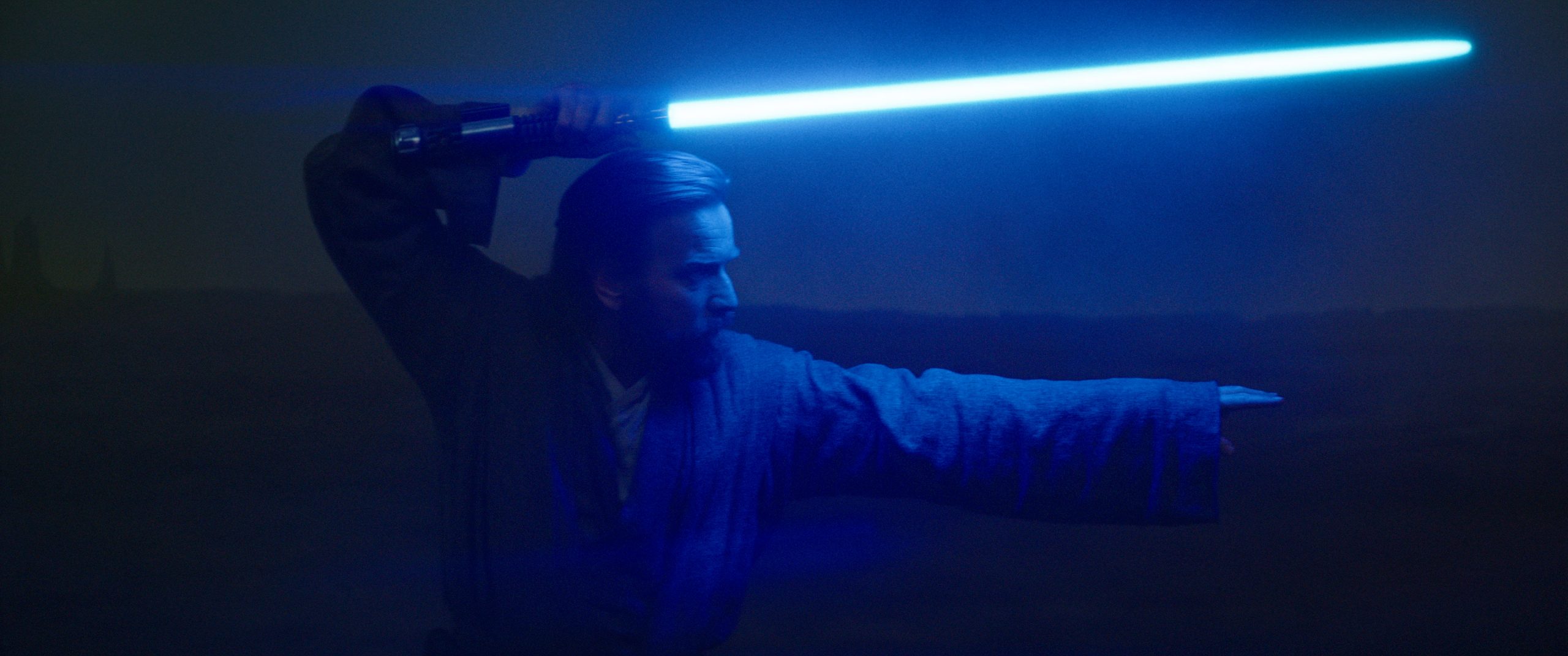 Obi-Wan Kenobi (Ewan McGregor) em OBI-WAN KENOBI da Lucasfilm, exclusivamente no Disney+. © 2022 Lucasfilm Ltd. Todos os direitos reservados.