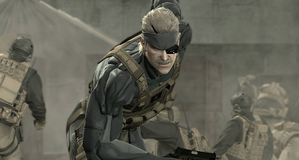 Old Snake in Metal Gear Solid 4