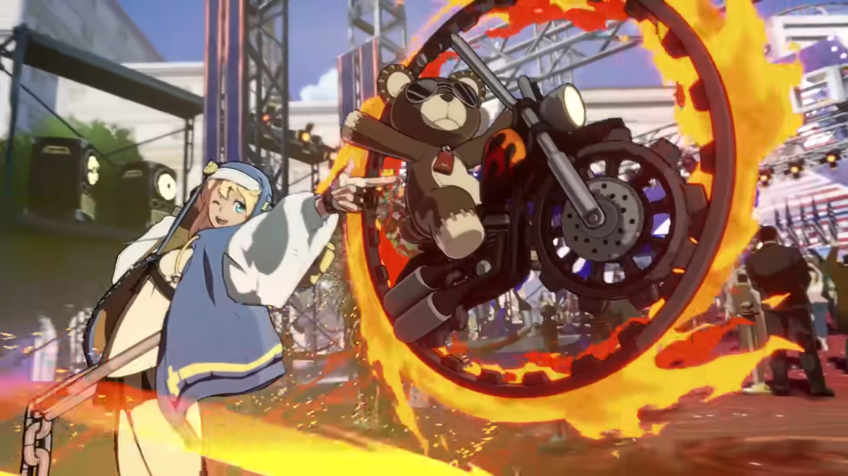 Arc System Works confirms connection between 'Hamburger Sheriff' and  Goldlewis Dickinson in latest Guilty Gear Developer's Backyard