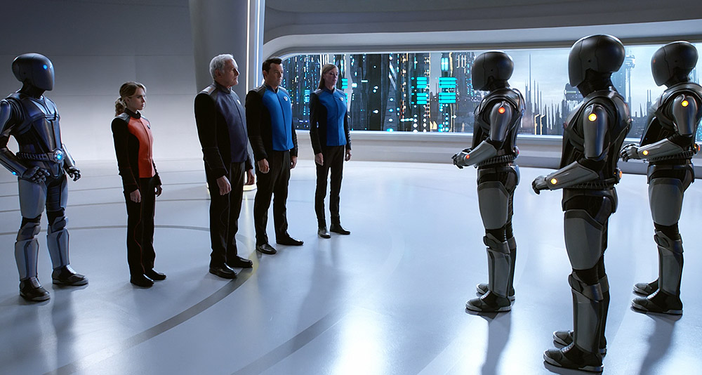 The Union gives the Kaylon terms in The Orville