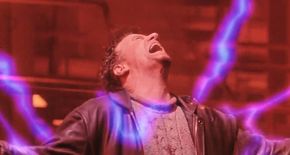 Connor absorbs the quickening in Highlander III - The Final Dimension