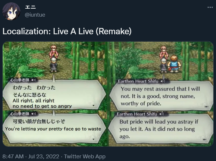  Translations - Live a Live