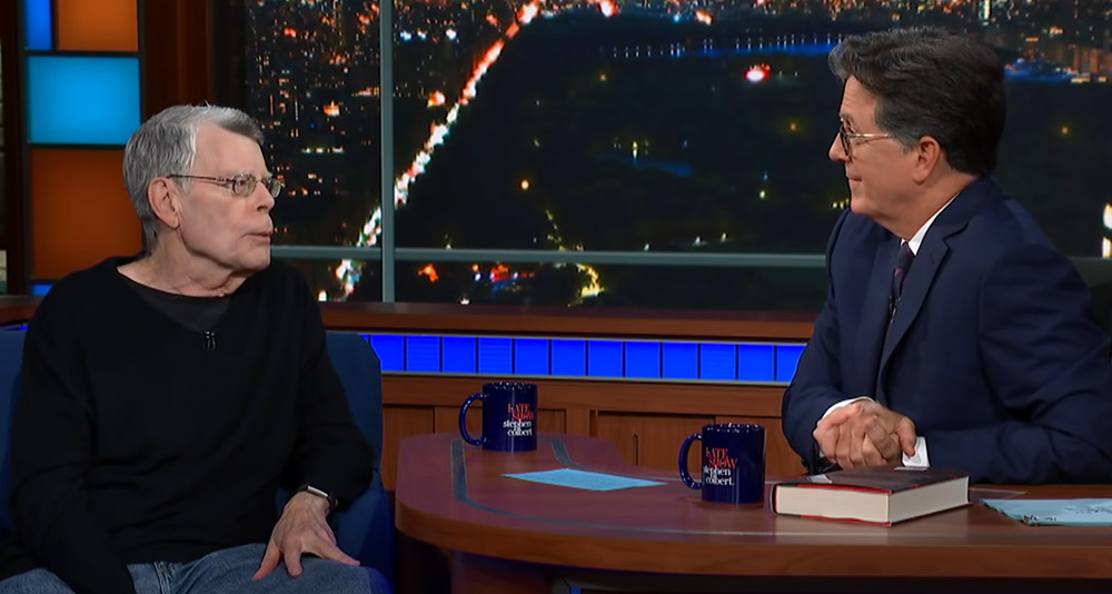 Stephen King on The Late Show with Stephen Colbert