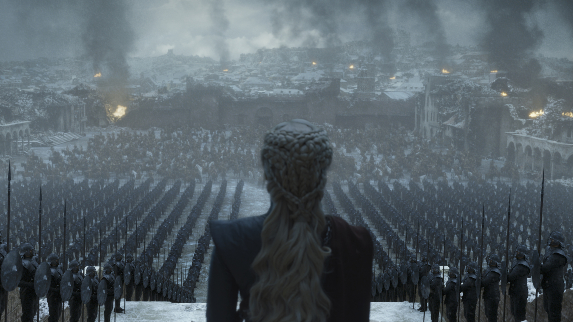 Emilia Clarke como Daenerys Targaryen em Game of Thrones (2019), HBO