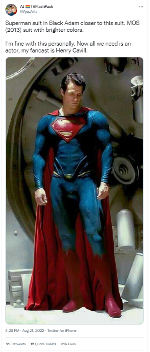 Black Adam' Rumored To Feature 'Brighter' Superman
