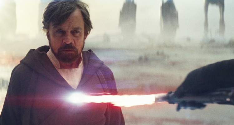 Rian Johnson defends his Luke Skywalker character to a critical fan