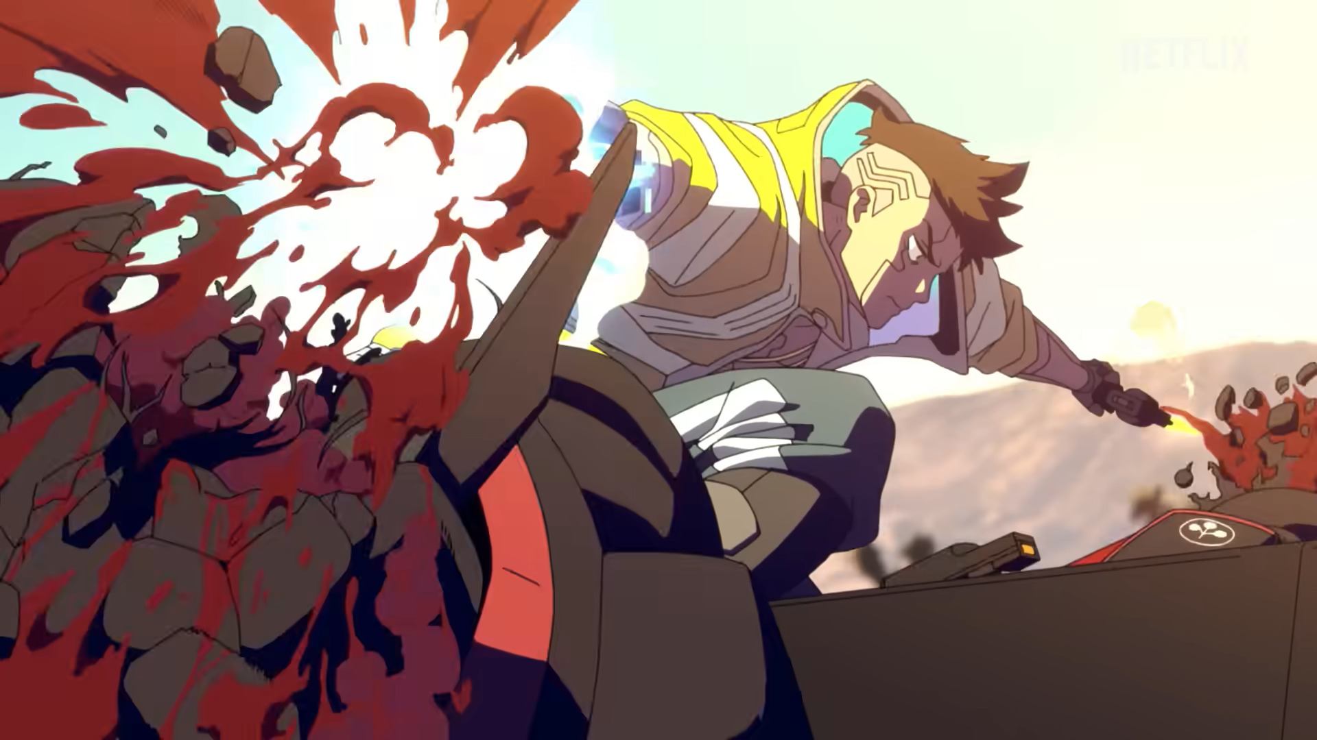 Cyberpunk: Edgerunners Anime Debuts a Colorfully Violent Clip