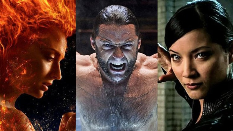 Split image of Dark Phoenix, X-Men Origins: Wolverine and X-Men 2, 20th Century Fox