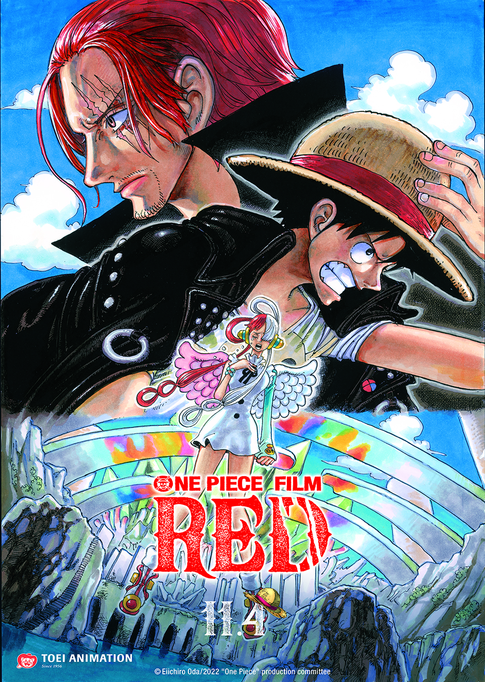 One Piece Film: Red' Sets Sail Outside Of Japan, Receives Global Theatrical  Dates Courtesy Of Crunchyroll - Bounding Into Comics
