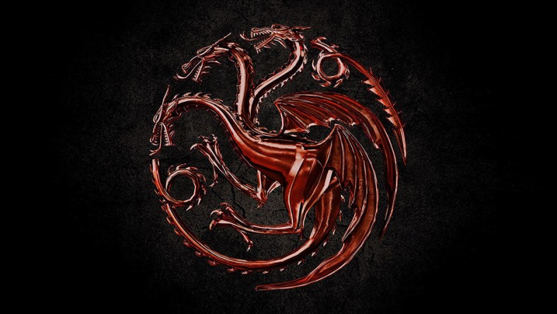 The Targaryen sigil from 'House of the Dragon' (2022), HBO