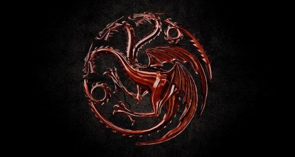 The Targaryen sigil from 'House of the Dragon' (2022), HBO